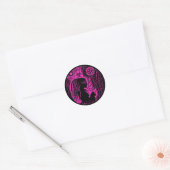 Sticker Rond Protocole Neon Dread (Enveloppe)