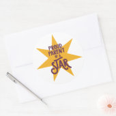 Sticker Rond Proud Parent (Enveloppe)