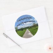 Sticker Rond Proverbes 4:26 (Enveloppe)