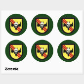 STICKER ROND PRU 3 (Feuille)