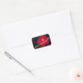 Sticker Rond Psaume 37:4 sur blanc (Enveloppe)