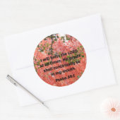 Sticker Rond Psaumes (Enveloppe)