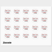 Sticker Rond Psych Nurse Hilarious dit Cadeaux (Feuille)