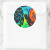Sticker Rond Psychedelic (Sac)