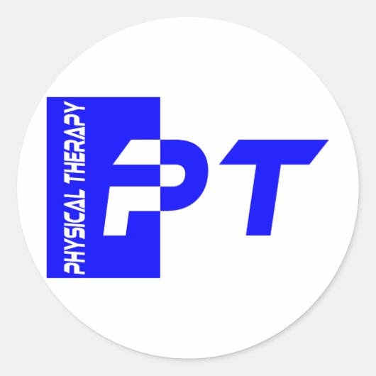 Sticker Rond pt bleu royal (Devant)