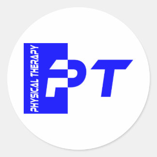 Sticker Rond pt bleu royal
