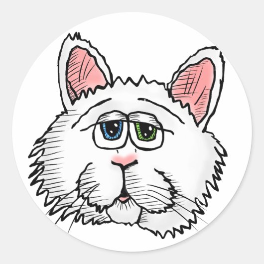 Sticker Rond PT l'autocollant Qat (Devant)