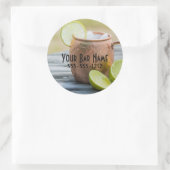 Sticker Rond Publicité de Moscou Mule (Sac)