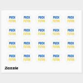 Sticker Rond Puck Futin (Feuille)