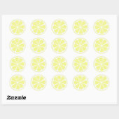 Sticker Rond Pucker (Feuille)