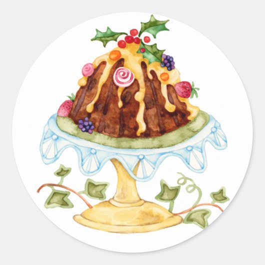 Sticker Rond Pudding Figgy (Devant)