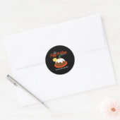 Sticker Rond Pudding Figy Rétro T Noël (Enveloppe)
