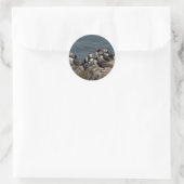 Sticker Rond Puffin (Sac)
