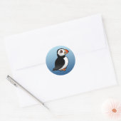 Sticker Rond Puffin de l'Atlantique (Enveloppe)