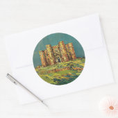 Sticker Rond Puglie (Pouilles) (Enveloppe)