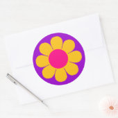 Sticker Rond Puissance de flux (Enveloppe)