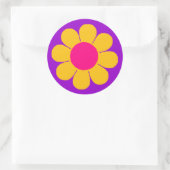 Sticker Rond Puissance de flux (Sac)
