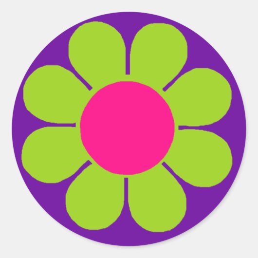 Sticker Rond Puissance de flux (Devant)