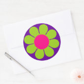 Sticker Rond Puissance de flux (Enveloppe)