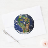 Sticker Rond Puissance de l'environnement (Enveloppe)