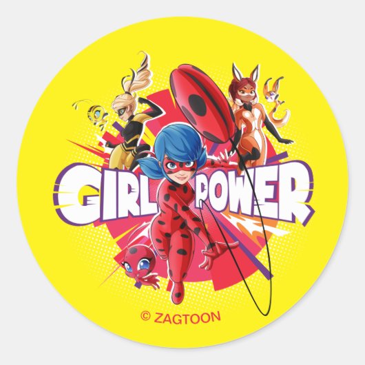 Sticker Rond Puissance Miraculeuse (Devant)
