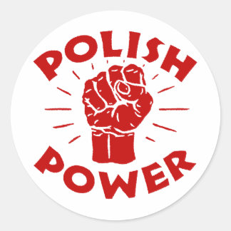 Sticker Rond Puissance polonaise