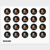 Sticker Rond Puits Red Panda Bookworm Lecture Livres Panda (Feuille)
