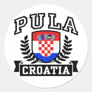 Sticker Rond Pula Croatie