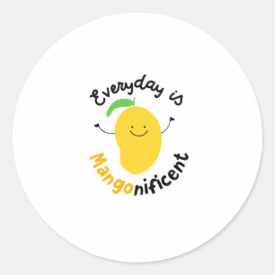 Sticker Rond Pun de mangue