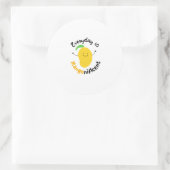 Sticker Rond Pun de mangue (Sac)