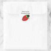 Sticker Rond Punaise de fraise (Sac)