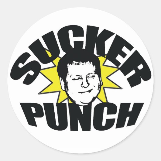 Sticker Rond punch (Devant)
