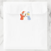 Sticker Rond Punch et Judy (Sac)