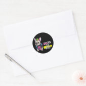 Sticker Rond Punk n'est pas mort (Enveloppe)