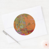 Sticker Rond "Pure Mind" (Enveloppe)