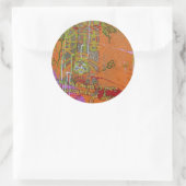 Sticker Rond "Pure Mind" (Sac)