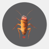 Sticker Rond Purees The Roach  (Devant)