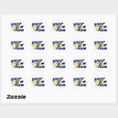 Sticker Rond Purim (Feuille)