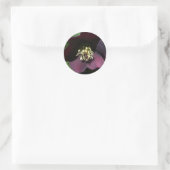 Sticker Rond Purple Carême Rose Pâques (Sac)