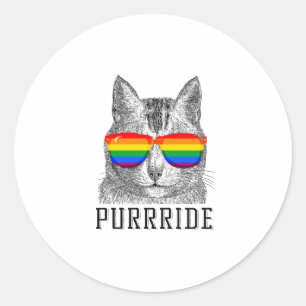 STICKER ROND PURRRIDE