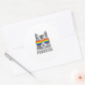 STICKER ROND PURRRIDE (Enveloppe)