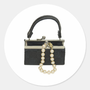 Sticker Rond PursePearls052409