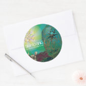 Sticker Rond Putain (Enveloppe)