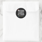 Sticker Rond Pyjamas (Sac)