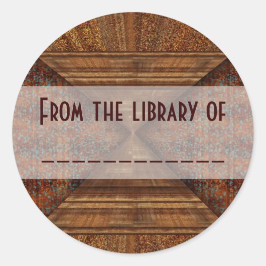 Sticker Rond Pyramide dorée Topaz égyptienne Art Abstrait (Devant)