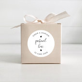 Sticker Rond Qabool Hai Elegant Mariage musulman Favoriser