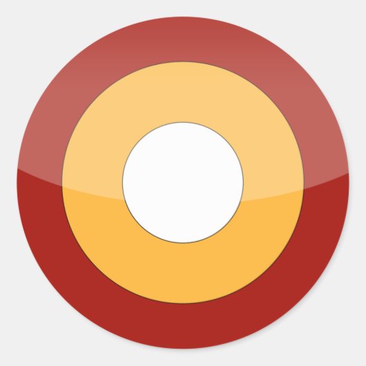 Sticker Rond Qatar (Devant)