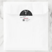 STICKER ROND ~* QR AP30 RADISH - DÉSHYDRATED CANNING FREEZE (Sac)