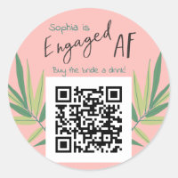 QR Code Acheter Mariée un Boisson EngagedAF Bachel