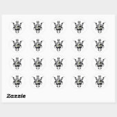 Sticker Rond quads (Feuille)